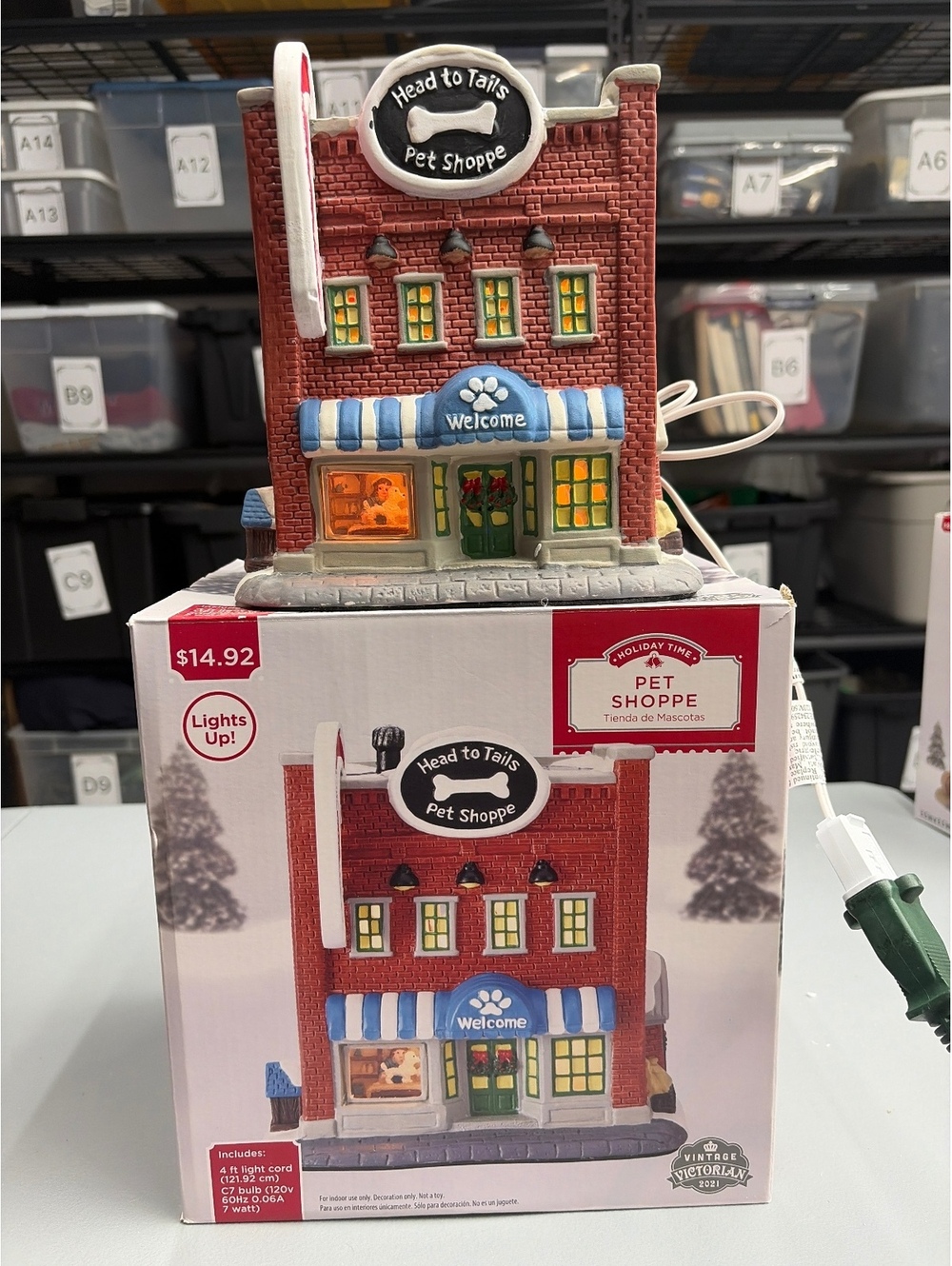 Holiday Time Barn Village Country Barn House